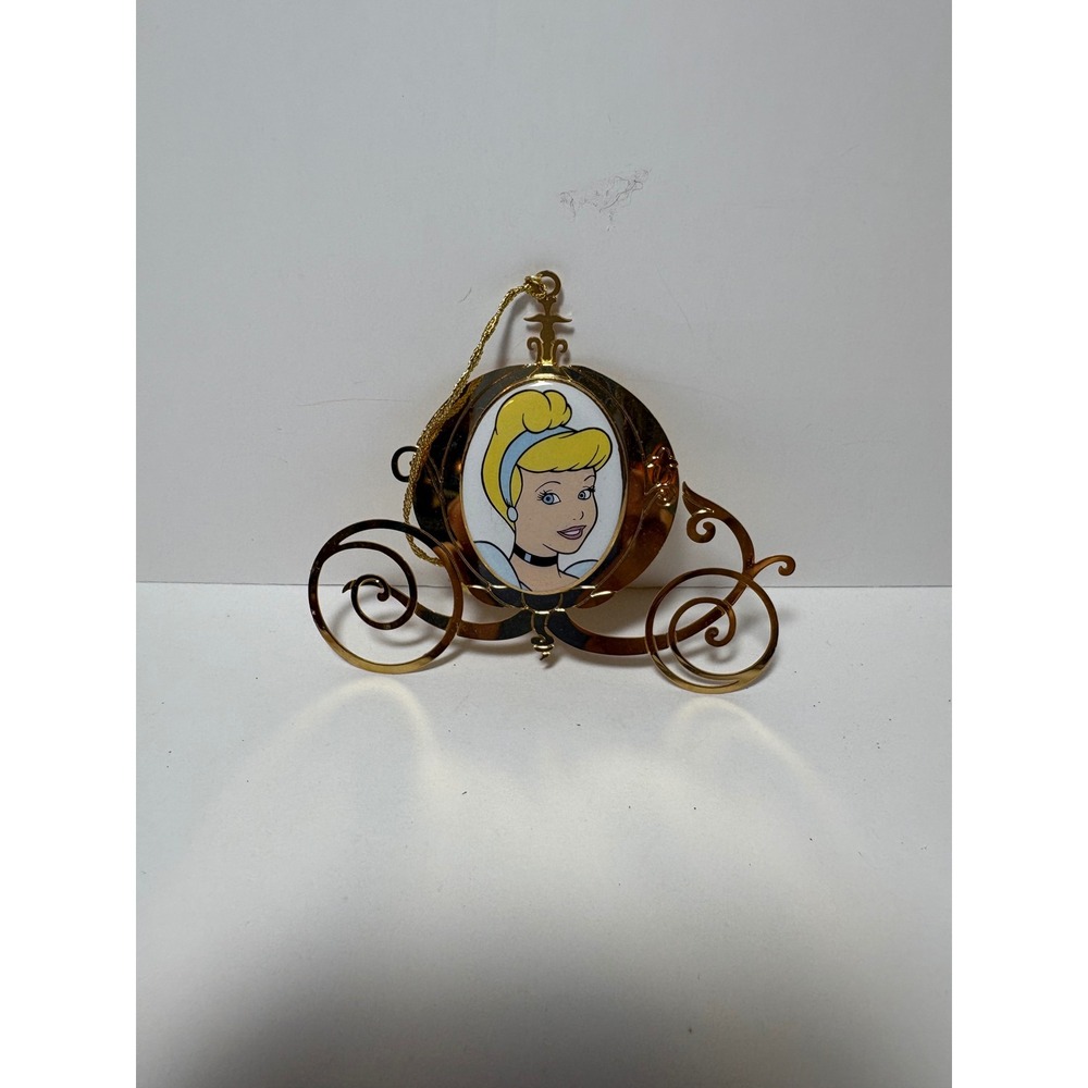 Disney Catalog Cinderella Coach 45th Anniversary Ornament Limited Edition 1995